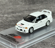 Load image into Gallery viewer, ATS 1:64 APA JDM White Lancer EVO IV 4 Sports Open Model Diecast Metal Car New Collection