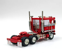 Load image into Gallery viewer, MJ 1:64 Red Silver K100 Tractor Unit Truck Model Diecast Metal Car Box New Collection