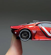 Load image into Gallery viewer, PSC 1:64 Red Yangwang U9 #2 Racing Sports Model Diecast Metal Car Box New Collection
