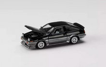Load image into Gallery viewer, HJ64 1:64 Black Silver TRUENO AE86 Sports Open Model Diecast Metal Car Box New Collection