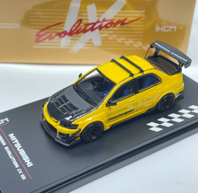 Load image into Gallery viewer, IHCM 1:64 Yellow Carbon Lancer EVO IX 9 GSR Sport Model Diecast Metal Car New Collection