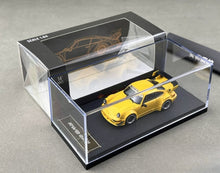 Load image into Gallery viewer, Star 1:64 Yellow RWB 964 GT Widebody Sports Model Diecast Metal Car Box New Collection