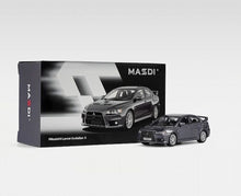 Load image into Gallery viewer, Masdi 1:64 Gray Lancer Evolution EVO 10 X Sports Model Diecast Metal Car New Collection