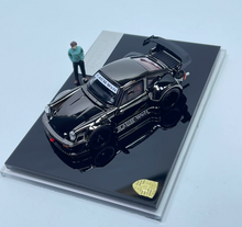 Load image into Gallery viewer, HG 1:64 Plating Black RWB 930 Figure Sports Open Model Diecast Metal Car New Collection