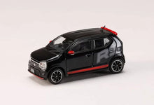 Load image into Gallery viewer, HJ64 1:64 JDM Black Decal Alto RS Sports Model Diecast Metal Car Box New Collection