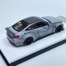 Load image into Gallery viewer, Fine 1:64 APA Gray M4 F82 Coupe Widebody Sport Model Diecast Metal Car Box New Collection