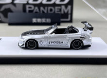 Load image into Gallery viewer, MT 1:64 JDM White S2000 Convertible Widebody Sport Model Diecast Metal Car New Collection