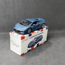 Load image into Gallery viewer, Bburago 1:64 Blue Temerario Sports Open Model Diecast Metal Car Box New Collection