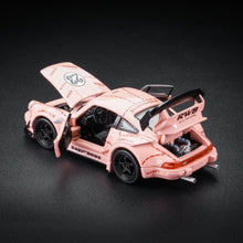 Load image into Gallery viewer, FG 1:64 Pink RWB 930 #23 Widebody Sports Open Model Diecast Metal Car New Collection