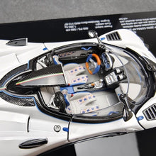 Load image into Gallery viewer, LCD 1:43 White Zonda HP Convertible Sport Open Model Diecast Metal Car Box New Collection