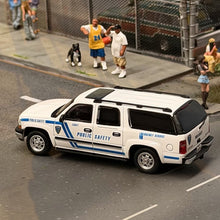 Load image into Gallery viewer, MK 1:64 White CUNY Suburban Public Safety SUV Model Diecast Metal Car Box New Collection