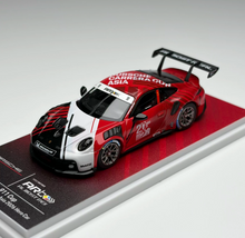 Load image into Gallery viewer, AR 1:64 Red 911 992 GT3 R Sports Model Diecast Metal Car Box New Collection