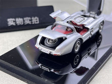 Load image into Gallery viewer, YS 1:64 Silver 300SLR Red Interior Sports Open Model Diecast Metal Car New Collection