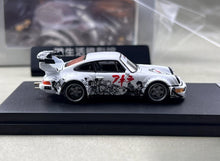 Load image into Gallery viewer, SW 1:64 White RWB 964 Widebody Classic Sports Model Diecast Metal Car Box New Collection
