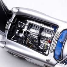 Load image into Gallery viewer, YS 1:64 Silver 300SLR Blue Interior Sports Open Model Diecast Metal Car New Collection