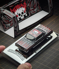 Load image into Gallery viewer, 97m 1:64 APA Black 1964 Impala Ghost Low Rider Sports Model Diecast Metal Car