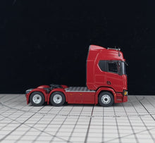 Load image into Gallery viewer, Masdi 1:64 Red Scania R450 Truck Tractor Sport Model Diecast Metal Car Box New Collection