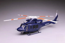 Load image into Gallery viewer, 596 1:64 APA Blue 412 Helicopter LAPD Police Model Diecast Metal Car New Collection