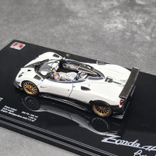 Load image into Gallery viewer, LCD 1:43 White Zonda HP Convertible Sport Open Model Diecast Metal Car Box New Collection