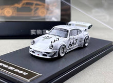 Load image into Gallery viewer, Star 1:64 White RWB 964 GT Widebody Sports Model Diecast Metal Car Box New Collection