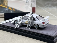 Load image into Gallery viewer, MK 1:64 APA White 406 Taxi Sports Model Diecast Metal Car Box New Collection