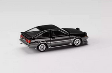 Load image into Gallery viewer, HJ64 1:64 Black Silver TRUENO AE86 Sports Open Model Diecast Metal Car Box New Collection