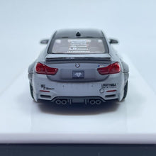 Load image into Gallery viewer, Fine 1:64 APA Gray M4 F82 Coupe Widebody Sport Model Diecast Metal Car Box New Collection
