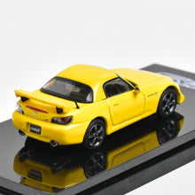 Load image into Gallery viewer, HJ64 1:64 JDM Yellow S2000 Type S AP2 Sports Model Diecast Metal Car Box New Collection