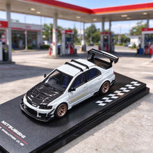 Load image into Gallery viewer, IHCM 1:64 White Carbon Lancer EVO IX 9 GSR Sport Model Diecast Metal Car New Collection