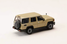 Load image into Gallery viewer, HJ64 1:64 Yellow Land Cruiser LC70 ORV Sports Model Diecast Metal Car Box New Collection