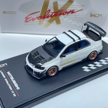 Load image into Gallery viewer, IHCM 1:64 White Carbon Lancer EVO IX 9 GSR Sport Model Diecast Metal Car New Collection