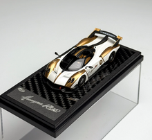 Load image into Gallery viewer, LCD 1:64 White Gold Huayra R EVO Sports Model Diecast Metal Car Box New Collection