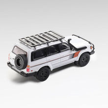 Load image into Gallery viewer, Masdi 1:64 White Land Cruiser LC80 Modified Sports Model Diecast Metal Car New Collection