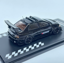 Load image into Gallery viewer, IHCM 1:64 Black Lancer EVO IX 9 GSR Widebody Sport Model Diecast Metal Car New Collection
