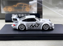 Load image into Gallery viewer, Star 1:64 White RWB 964 GT Widebody Sports Model Diecast Metal Car Box New Collection