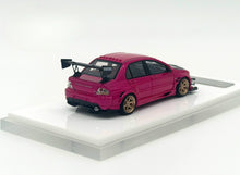 Load image into Gallery viewer, 404error 1:64 Pink Lancer EVO 9 IX Widebody Sports Model Diecast Resin Car New Collection