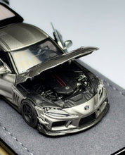 Load image into Gallery viewer, Topart 1:64 APA Silver Gray Supra A90 Sports Open Model Diecast Metal Car New Collection