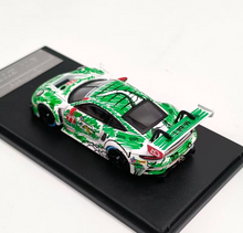 Load image into Gallery viewer, CW 1:64 Green Dinosaur 911 GT3 Sports Model Diecast Metal Car Box New Collection