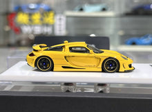 Load image into Gallery viewer, HH 1:64 Yellow Gemballa Mirage GT Sports Model Diecast Metal Car Box New Collection
