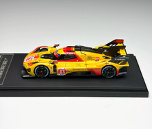 Load image into Gallery viewer, HKM 1:64 Yellow 499P 24h #83 Racing Sport Open Model Diecast Metal Car Box New Collection