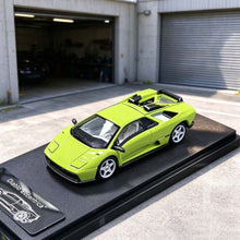 Load image into Gallery viewer, RM 1:64 Green Diablo Sports Open Model Diecast Metal Car Box New Collection