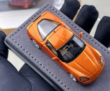 Load image into Gallery viewer, Bliss 1:64 Orange C6 Hard Top Coupe Sports Model Diecast Metal Car Box New Collection