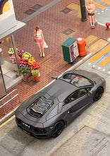 Load image into Gallery viewer, GOC 1:64 APA Black Aventador Lp700-4 Sports Model Diecast Metal Car Box New Collection
