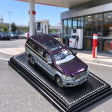 Load image into Gallery viewer, WTX 1:64 APA Purple Blue Navigator SUV Sports Model Diecast Metal Car Box New Collection