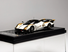Load image into Gallery viewer, LCD 1:64 White Gold Huayra R EVO Sports Model Diecast Metal Car Box New Collection