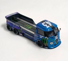 Load image into Gallery viewer, Liberty 1:64 Purple VW T1 Pickup Trailer 6x6 Sport Model Diecast Metal Car New Collection