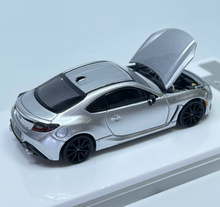 Load image into Gallery viewer, ATS 1:64 JDM Silver BRZ Coupe Sports Open Model Diecast Metal Car Box New Collection