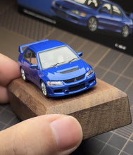 Load image into Gallery viewer, Masdi 1:64 Blue Lancer Evolution EVO 9 IX Sports Model Diecast Metal Car New Collection
