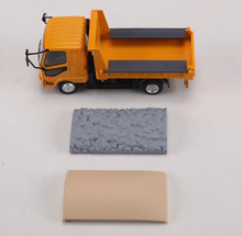 Load image into Gallery viewer, GCD 1:64 2013 Yellow Fuso Fighter FK61F Dump Truck Model Diecast Metal Car New Collection