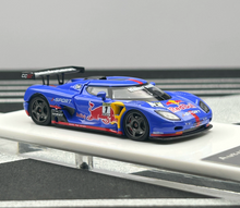 Load image into Gallery viewer, AM 1:64 Blue #1 CCGT Racing Sports Model Diecast Metal Car Box New Collection